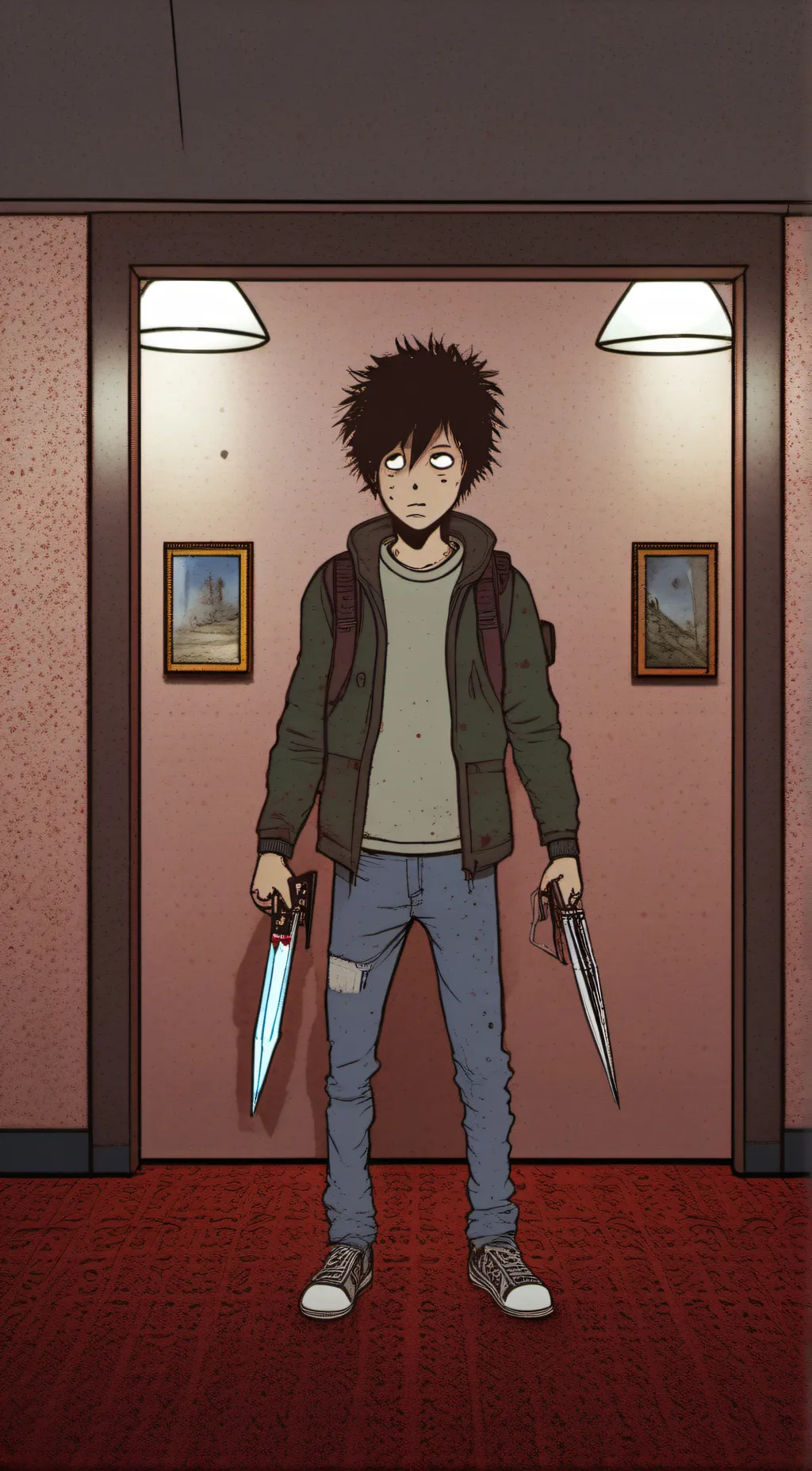 ai character: sweet home v2.0 background