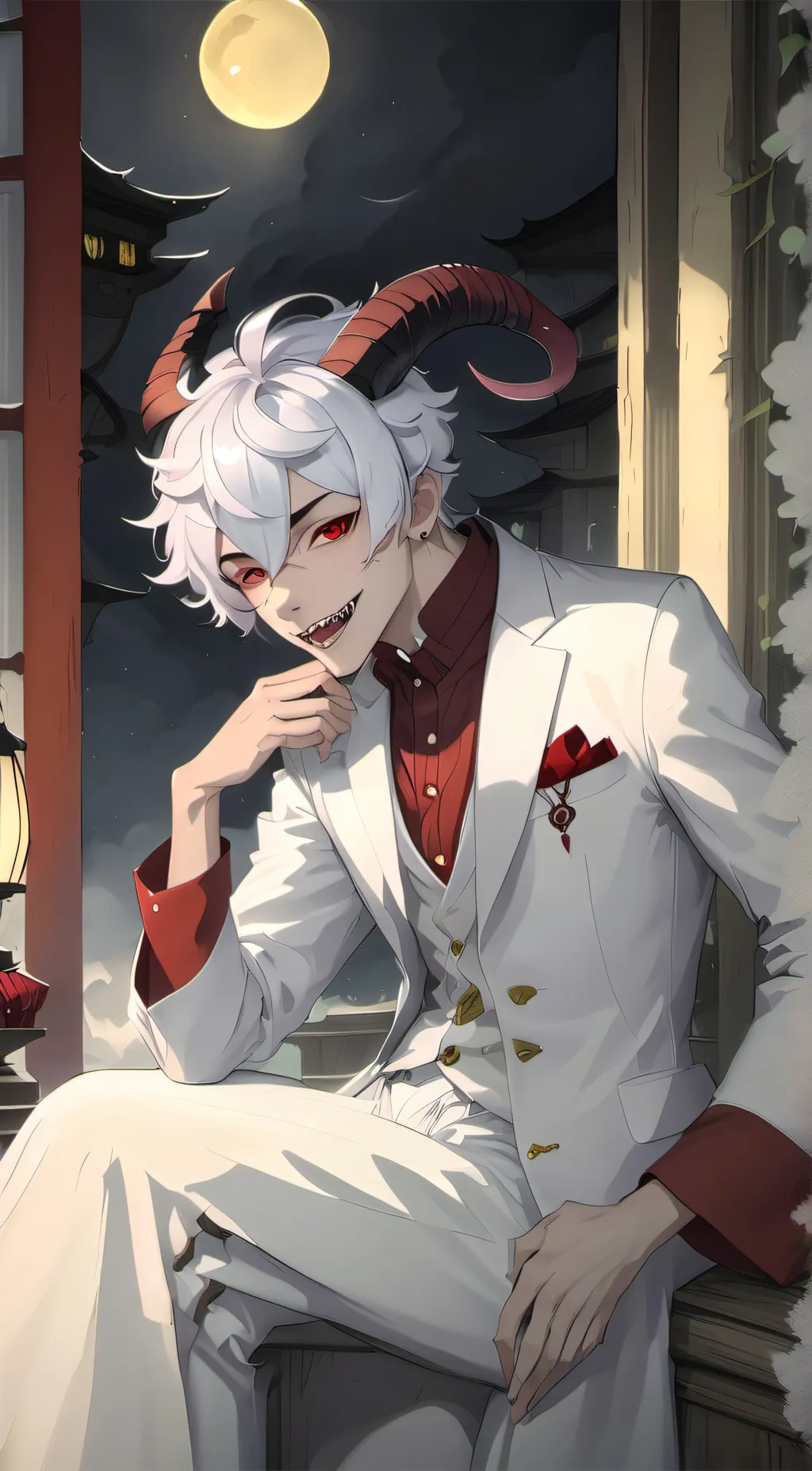 ai character: Katsuya  background