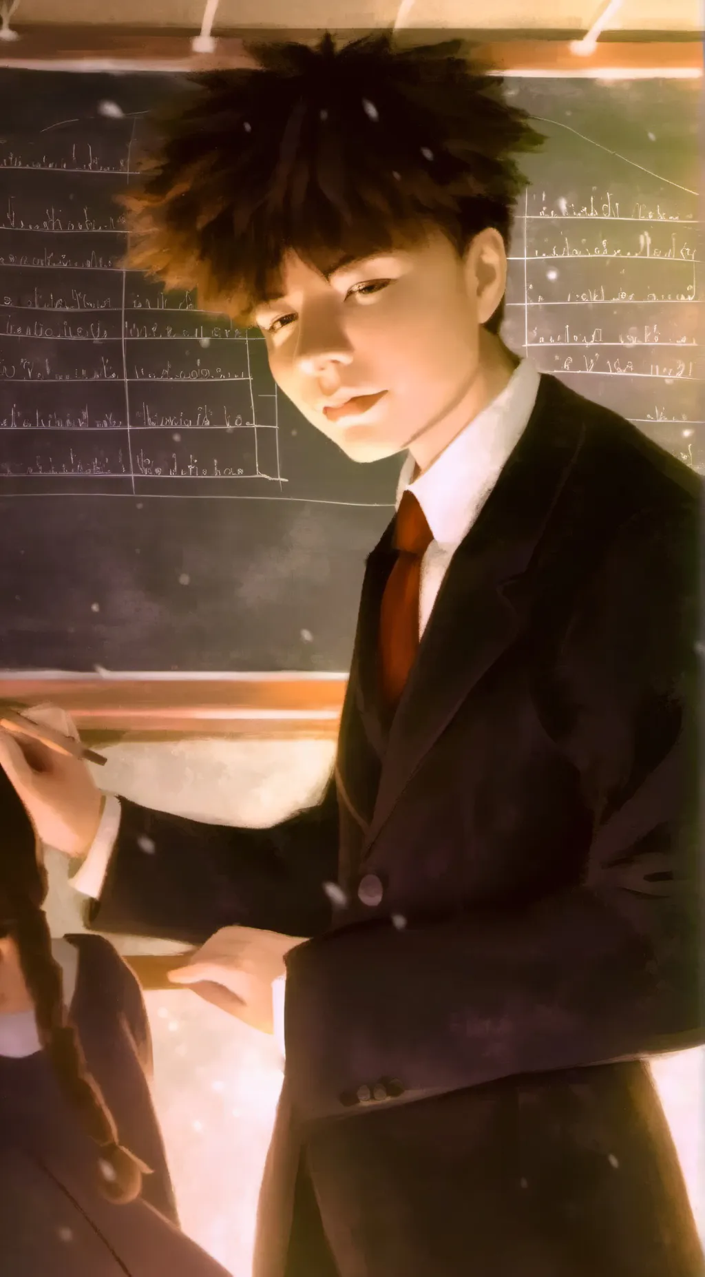 ai character: mr pointen  background