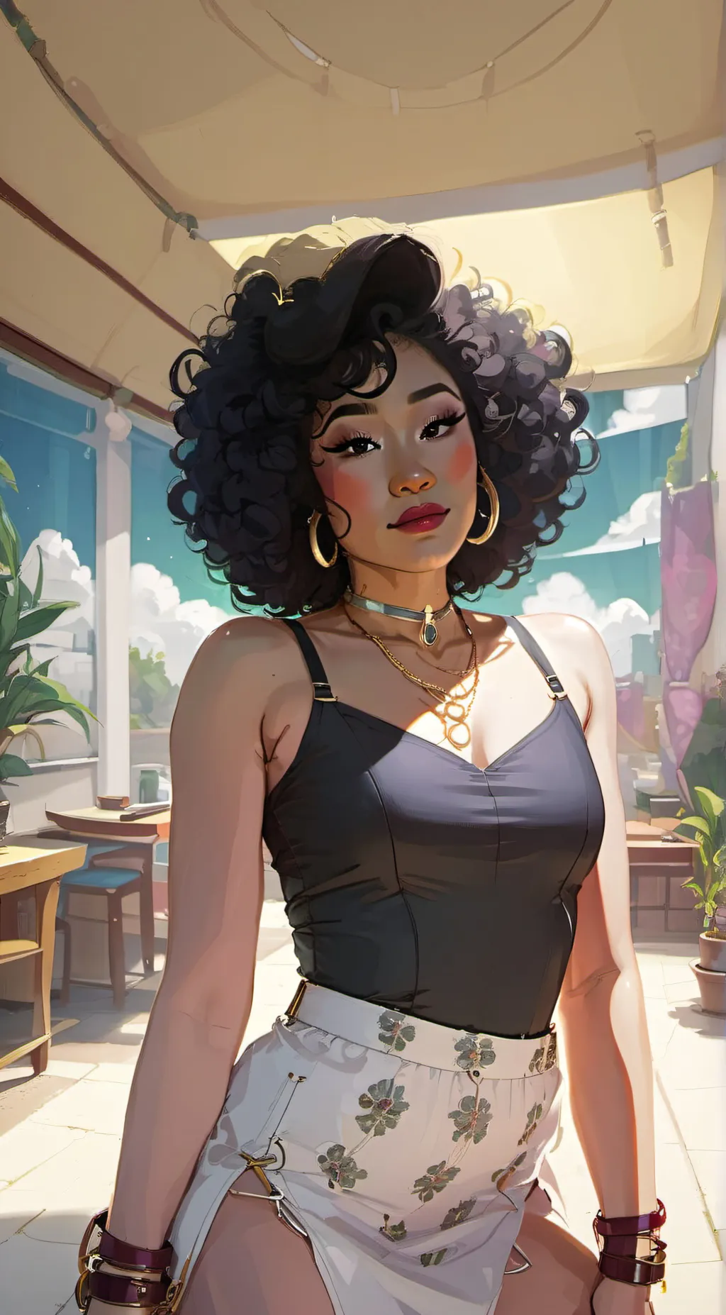 ai character: mia background