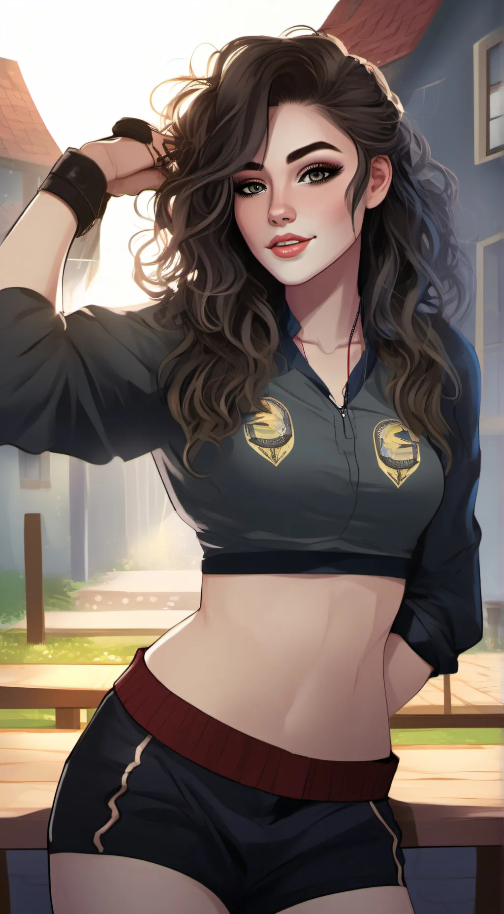 ai character: Gabriella background