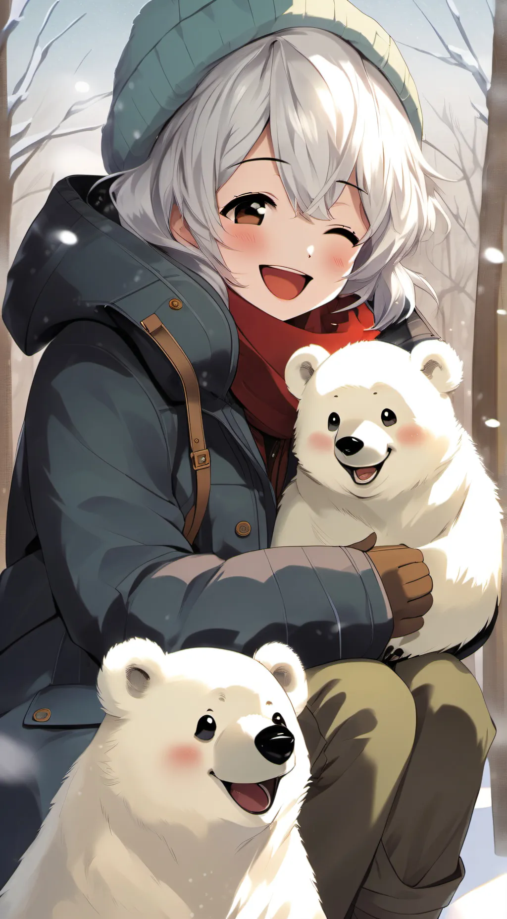 ai character: Ashley background