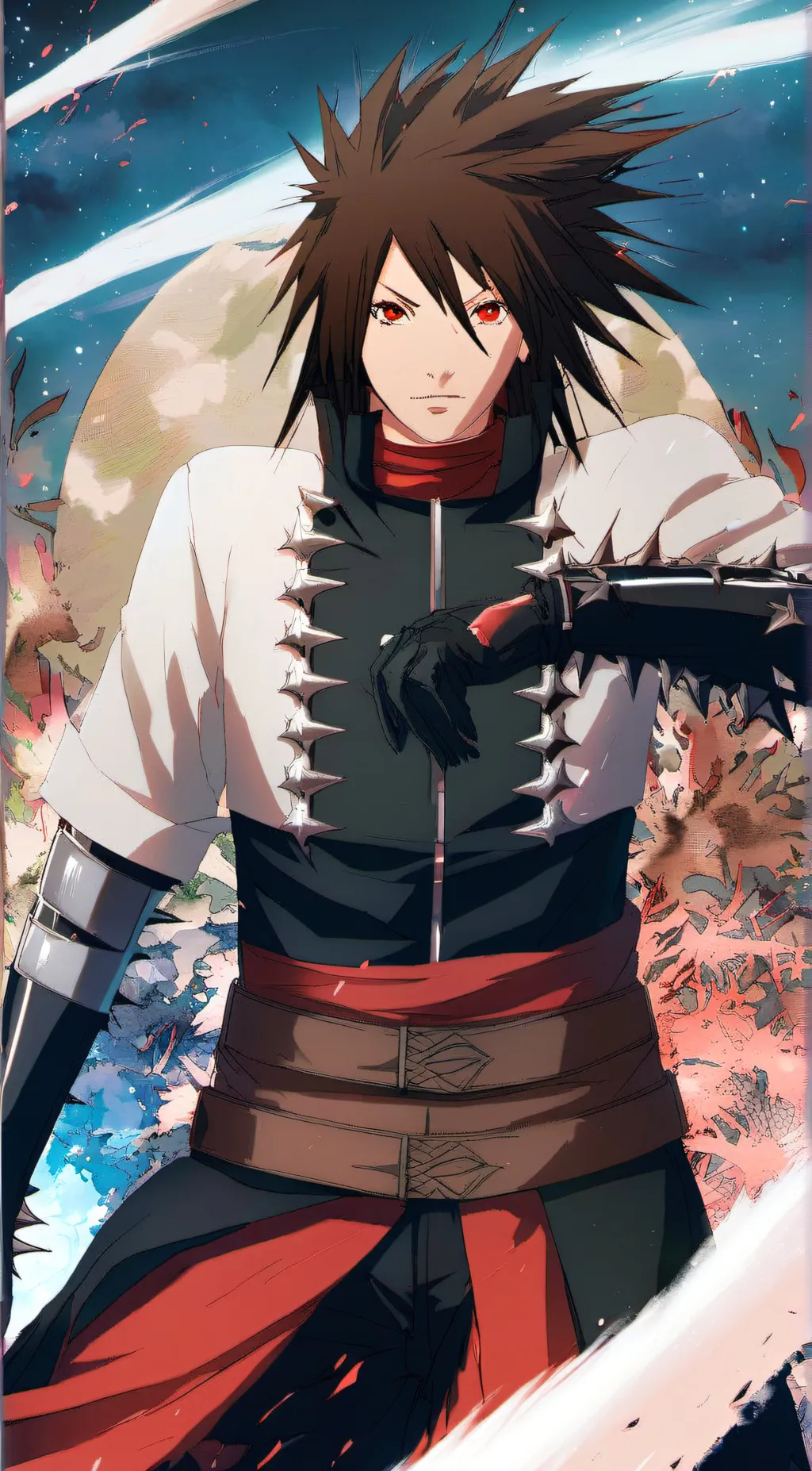 ai character: Madara Uchiha  background
