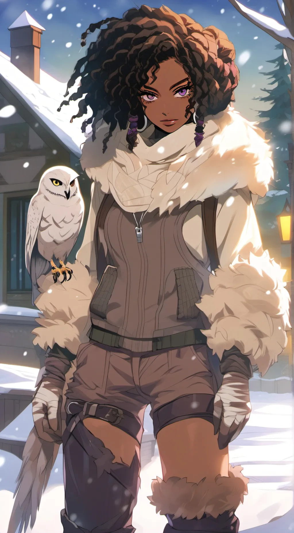 ai character: Polaris background