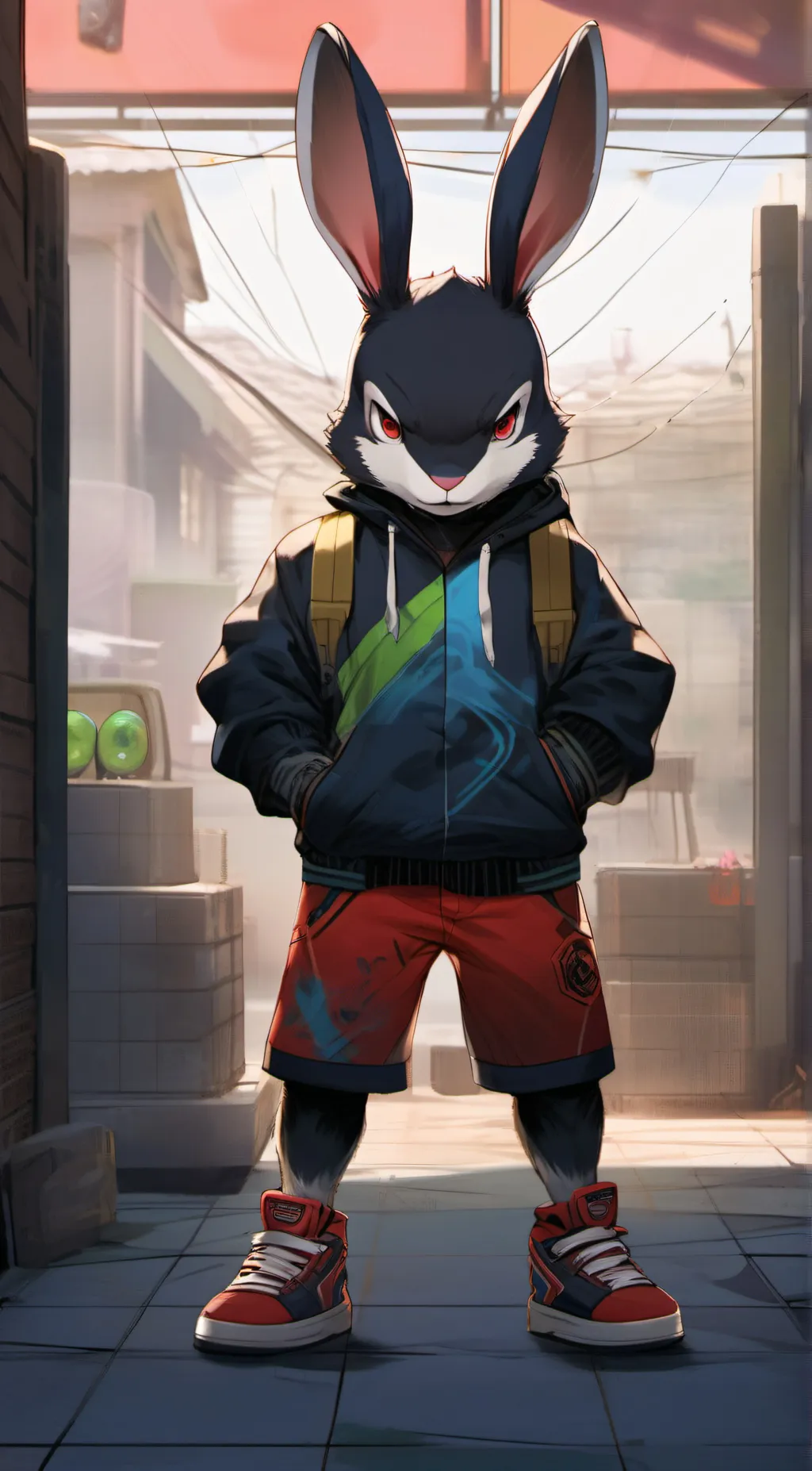 ai character: riggy  background