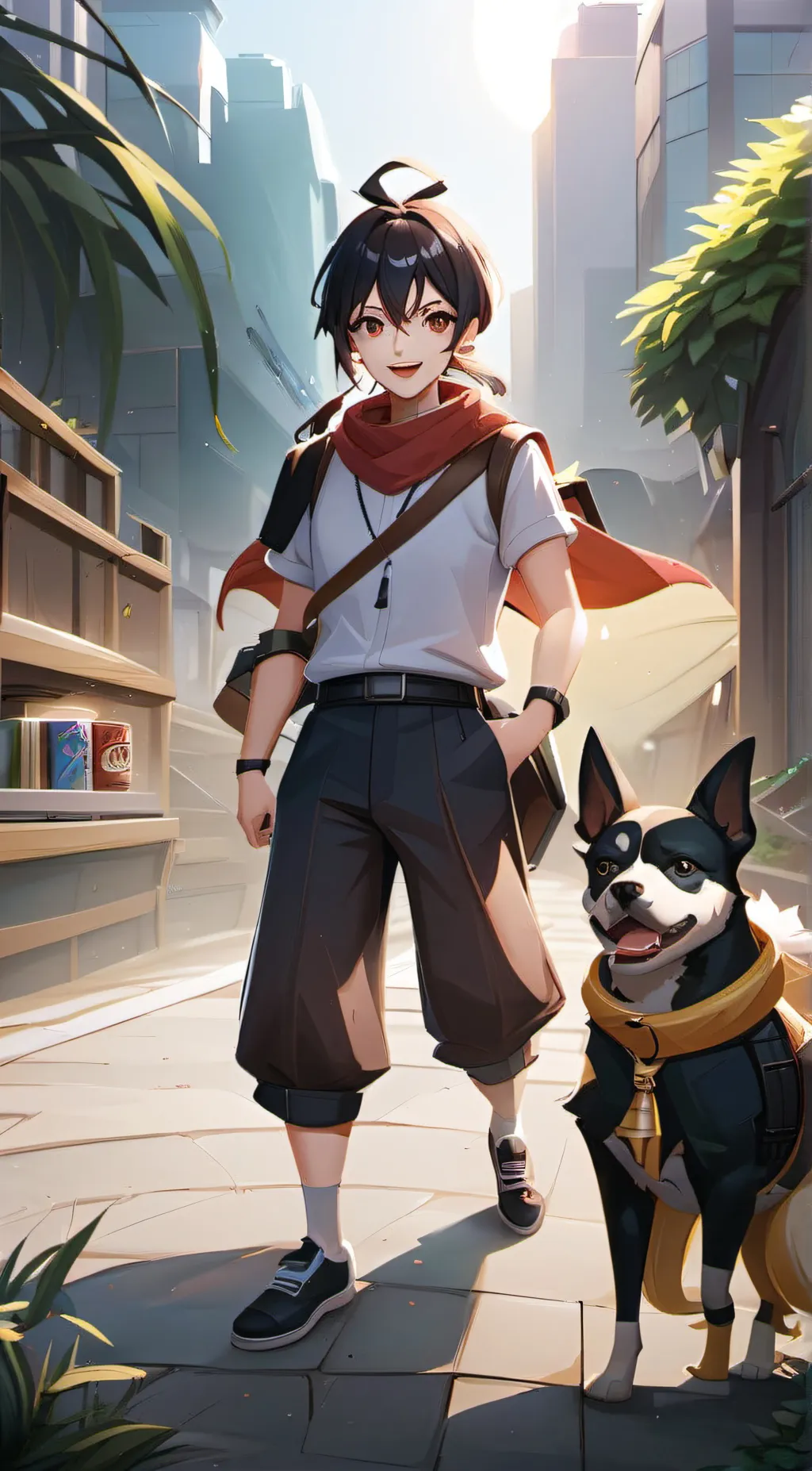 ai character: Ben background