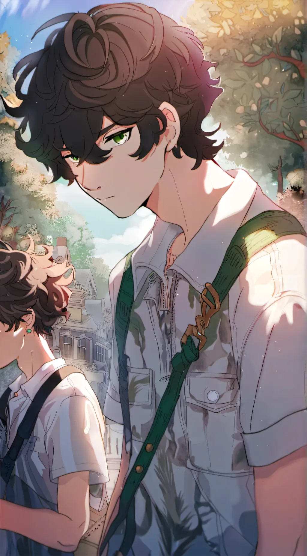 ai character: blake background