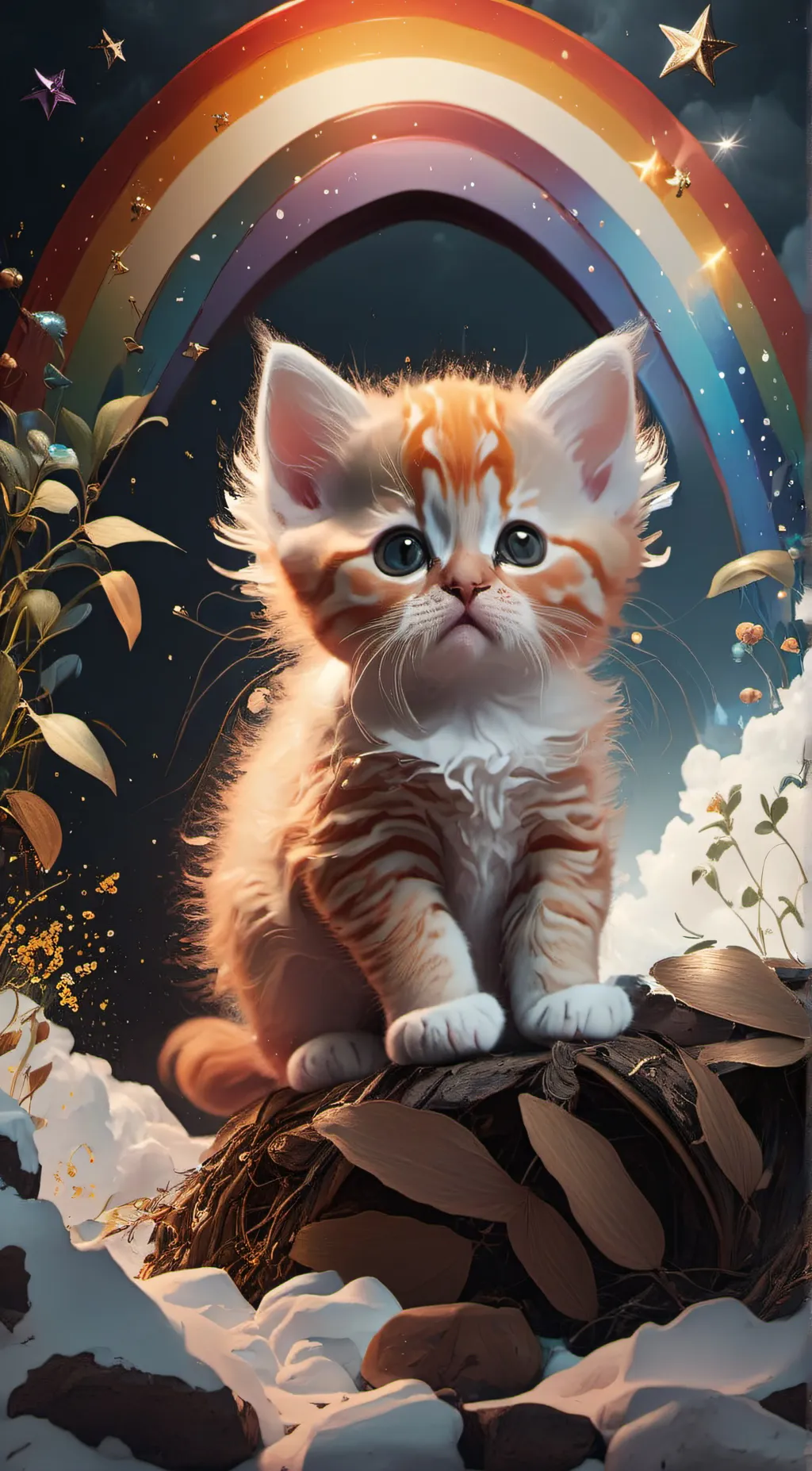 ai character: cat background