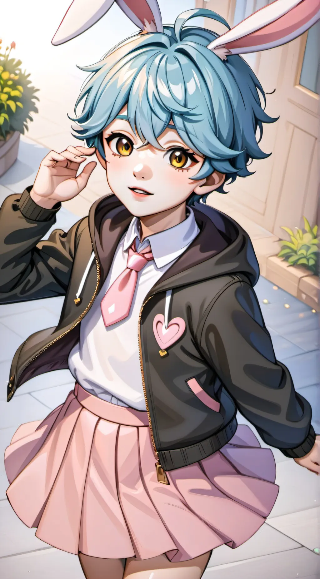 ai character: Ichiro  background