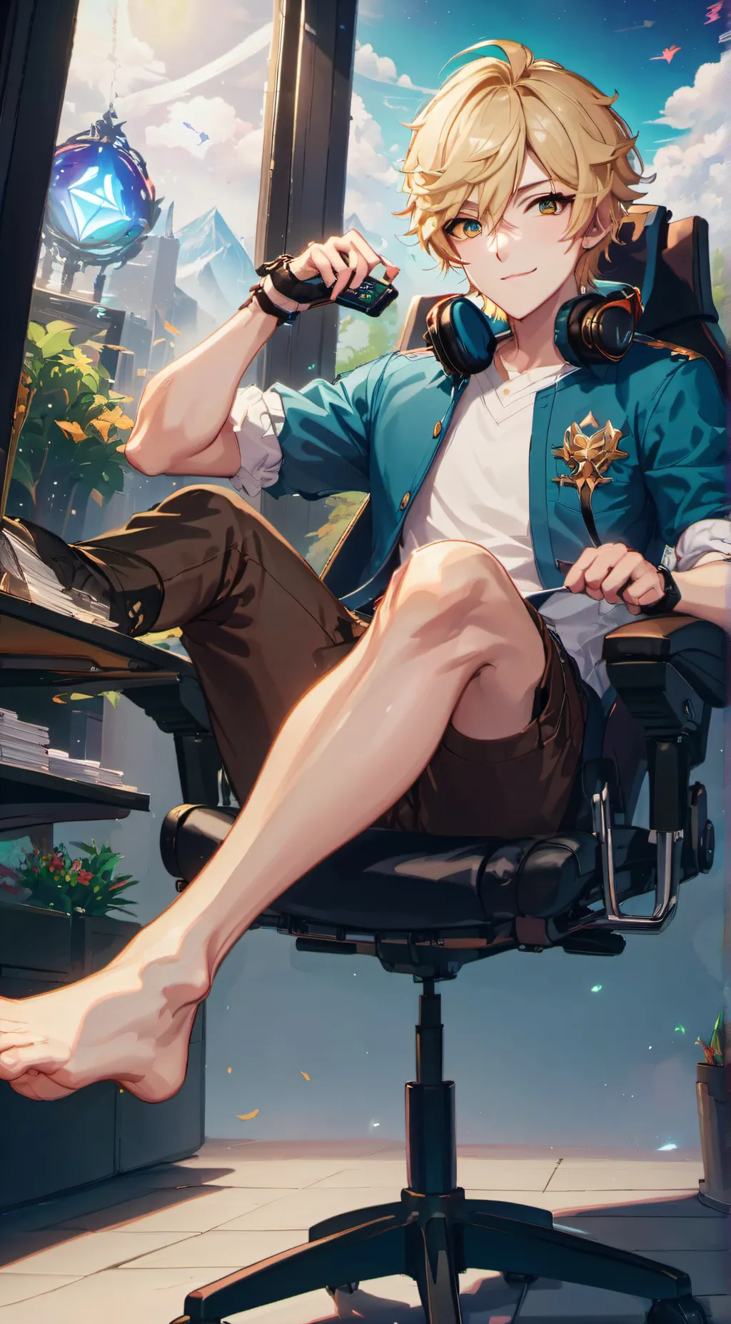 ai character: Austin background