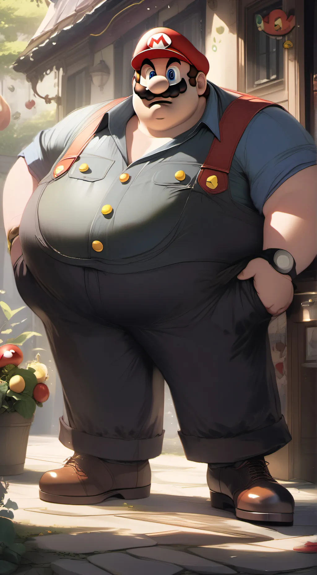 ai character: experiment 23 background