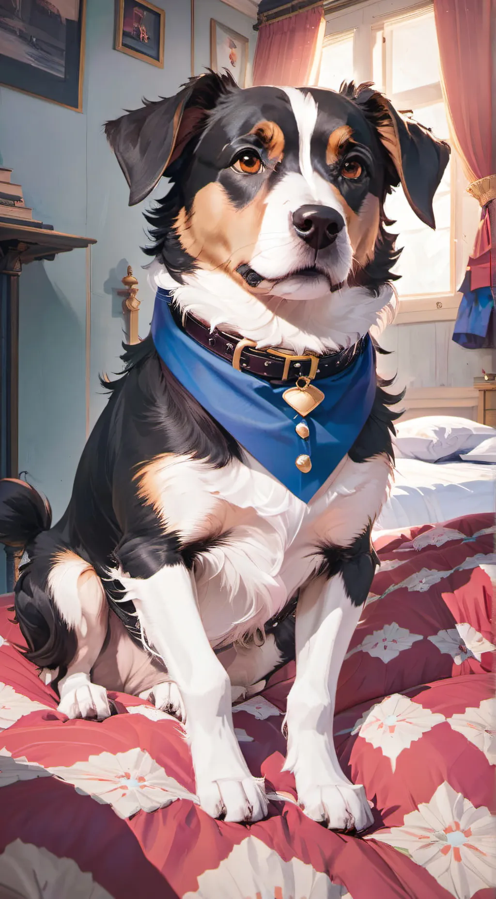 ai character: Bow background