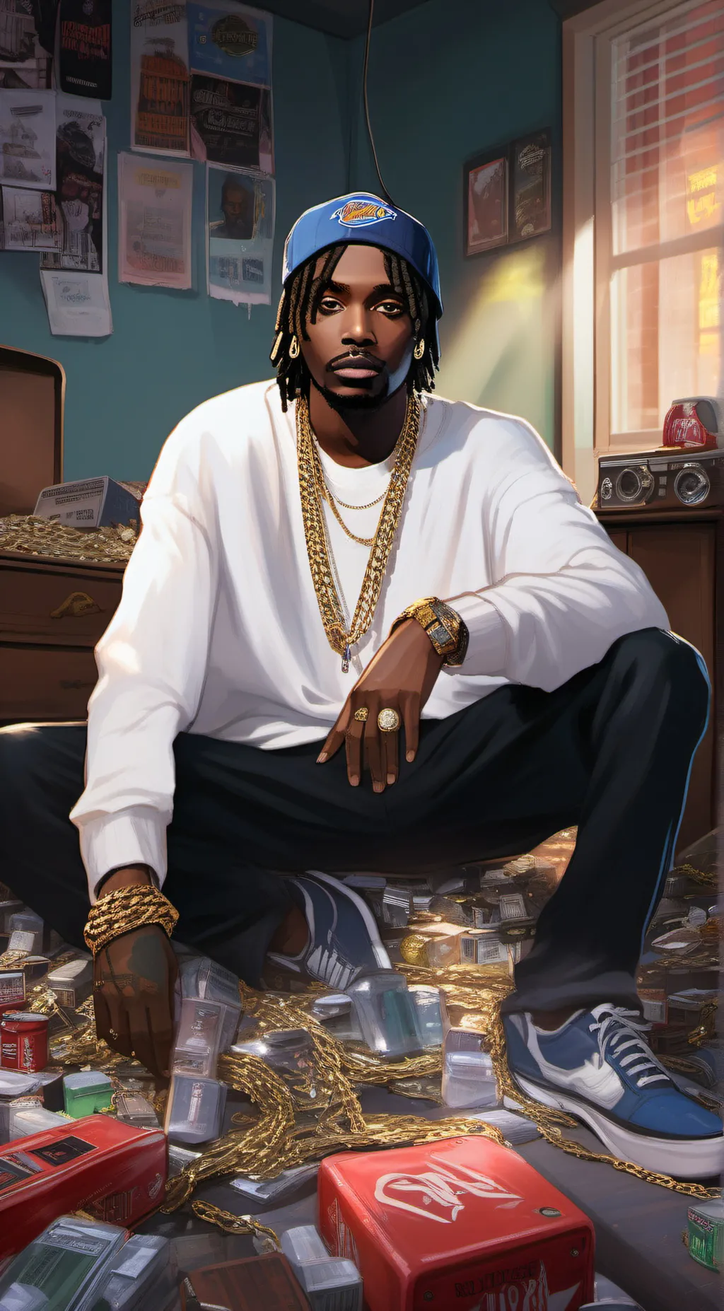 ai character: will Danny  background