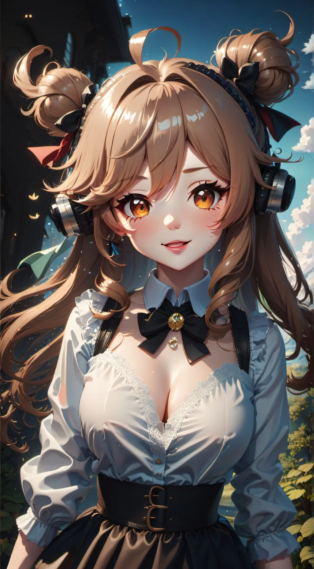 ai character: Chelsey  background