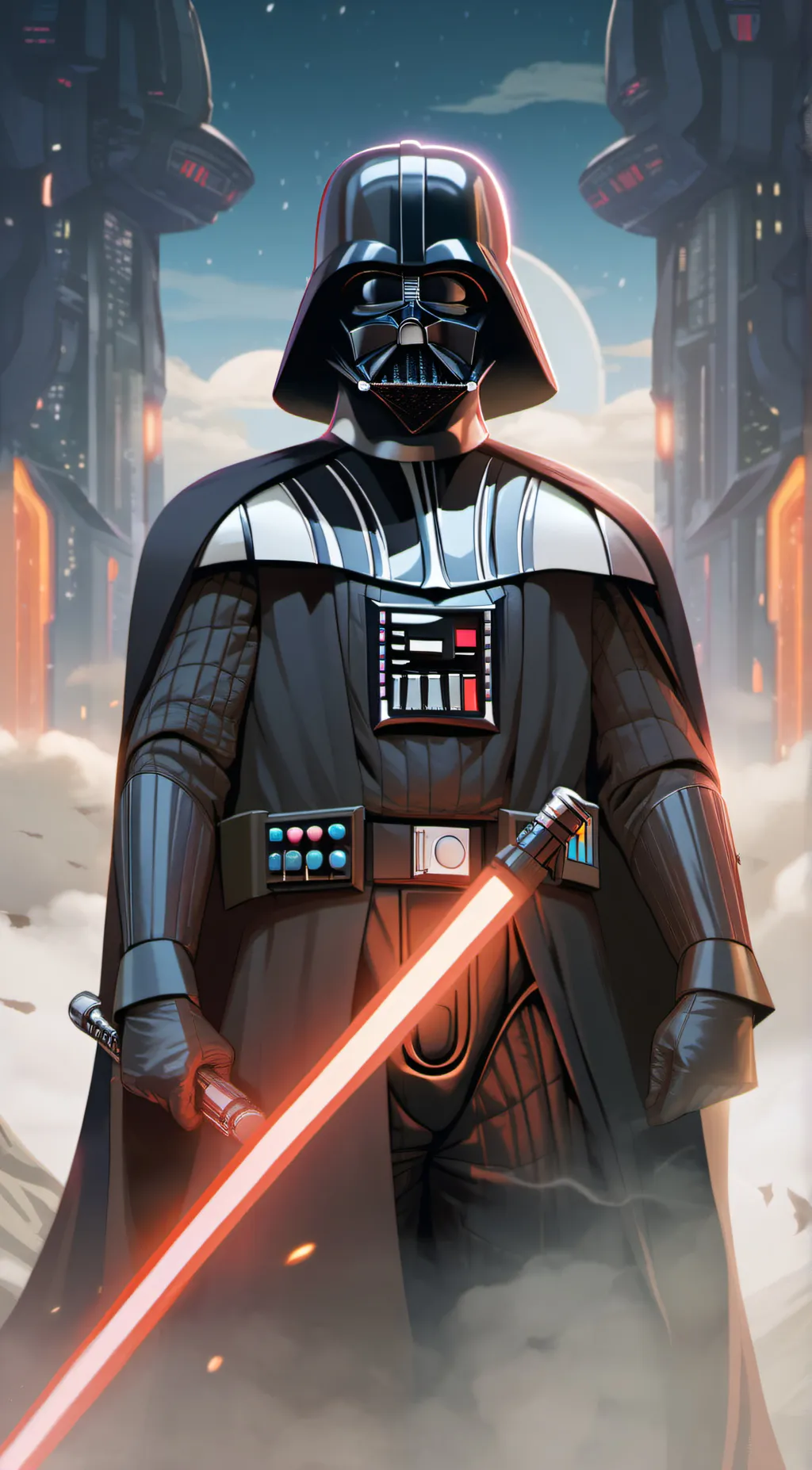 ai character: Dual background