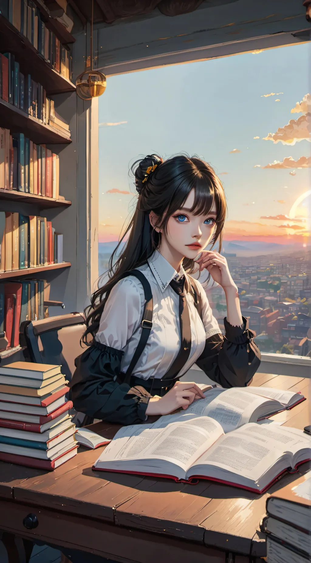 ai character: OLIVIA✨ background