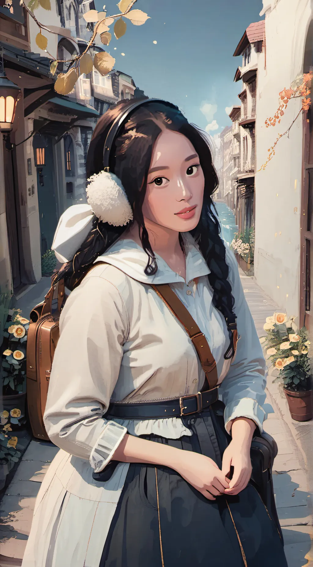 ai character: Minji background