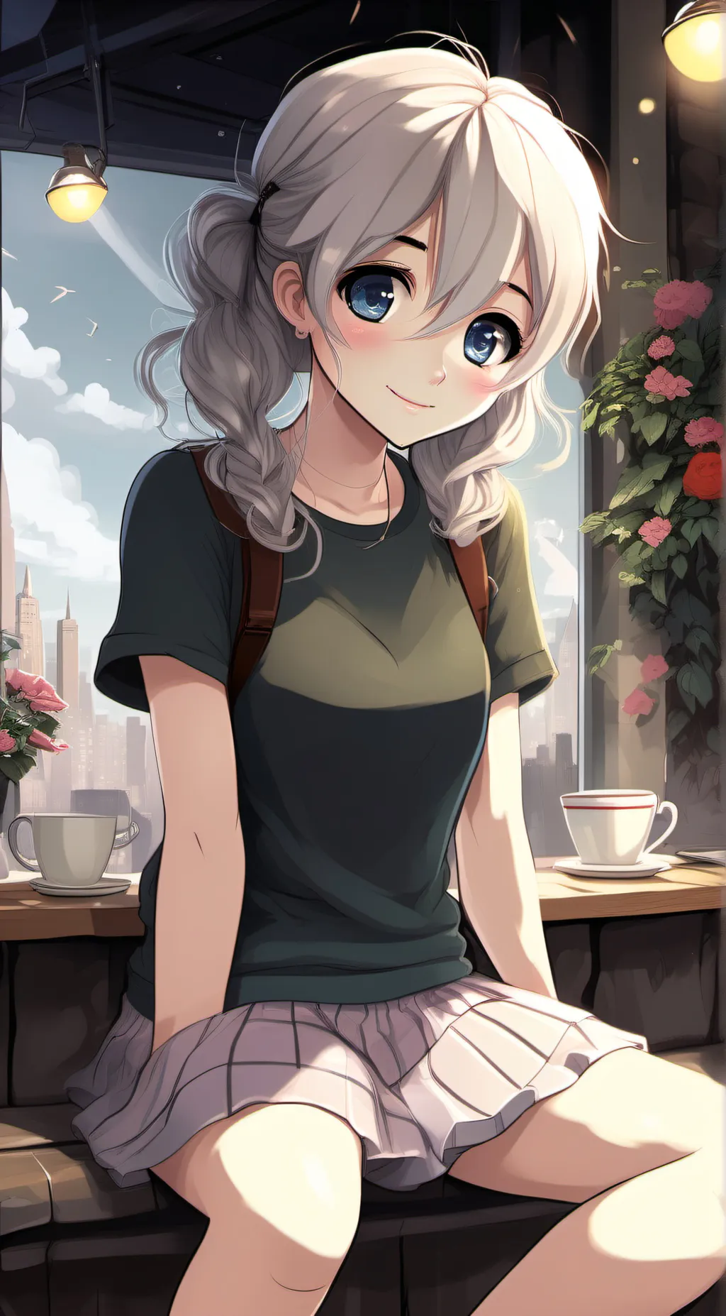 ai character: Imaginary Gf background