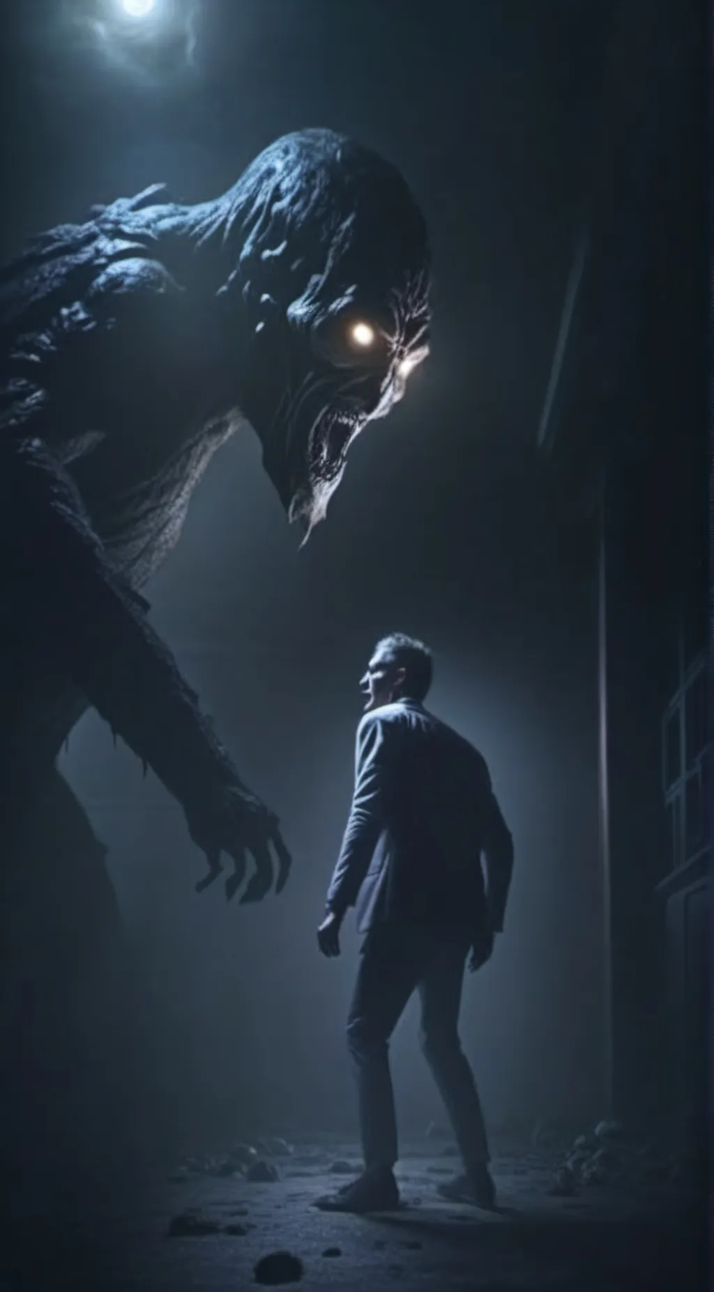 ai character: the monster  background