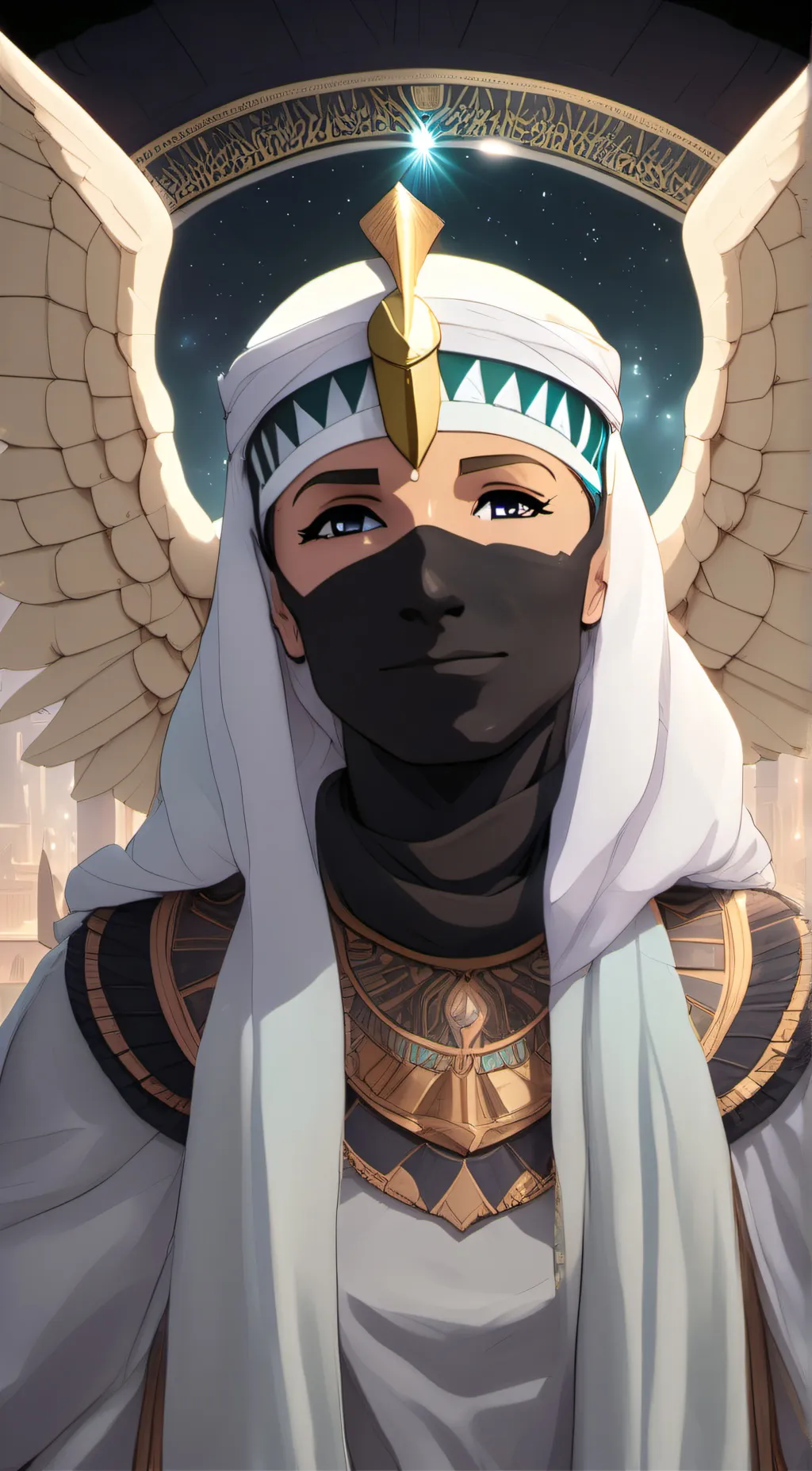 ai character: relm in the clouds background