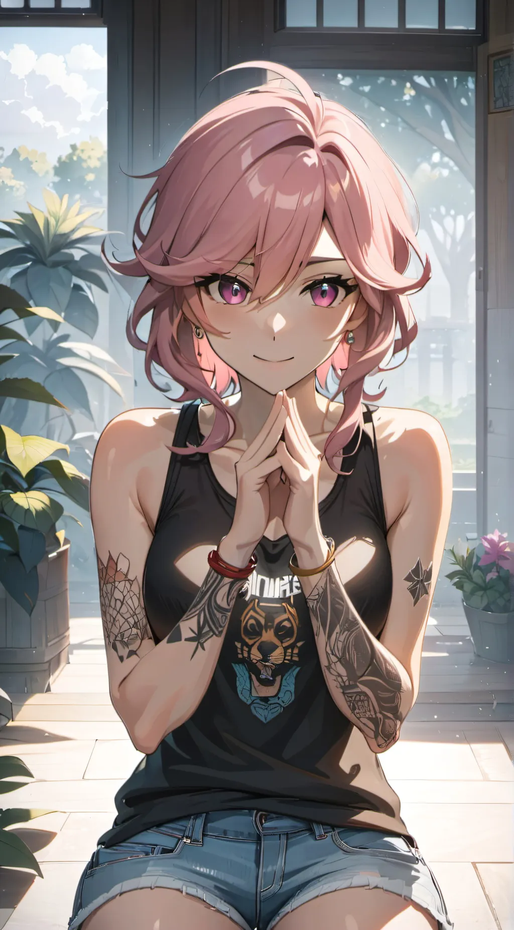 ai character: Rena background