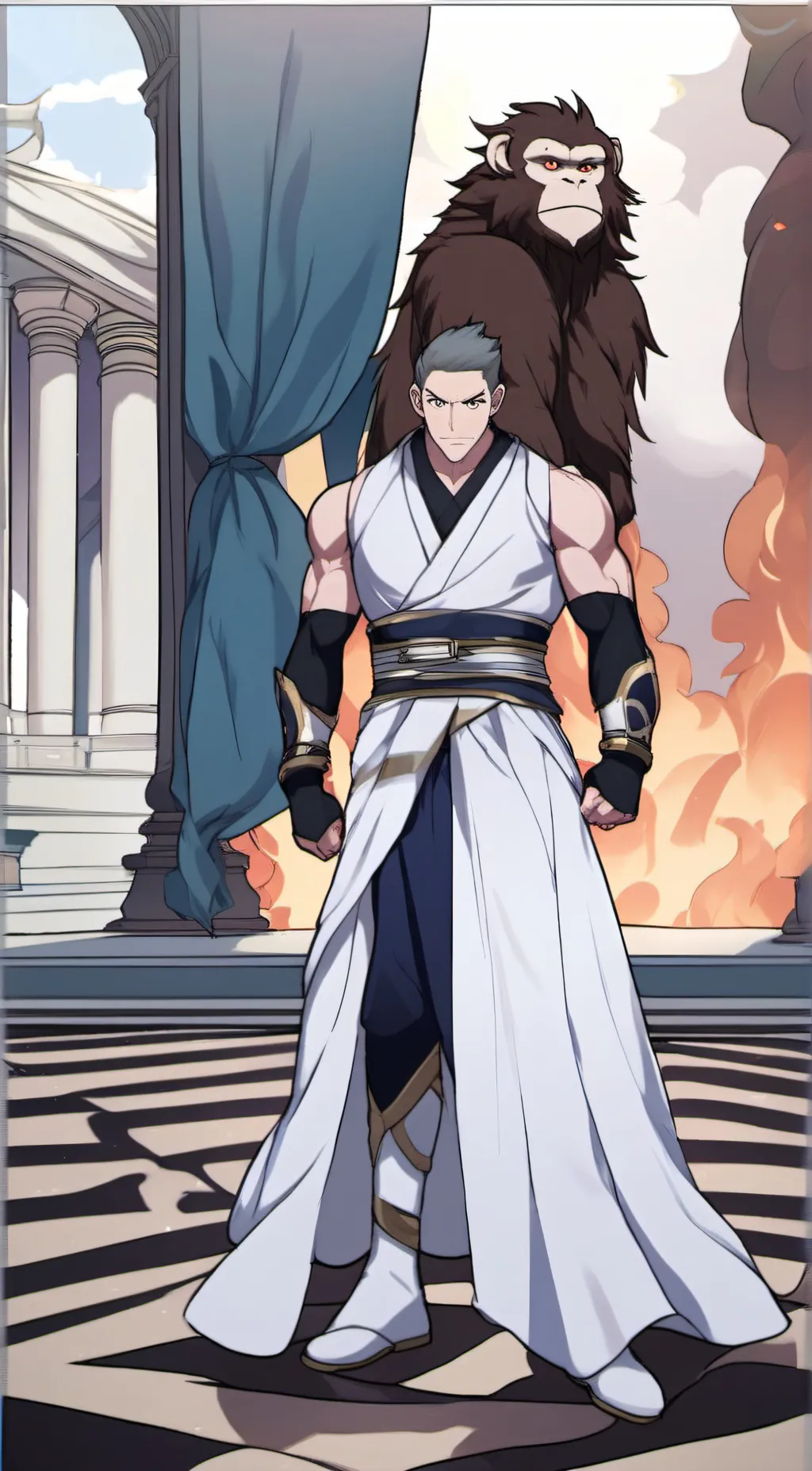 ai character: Jade background