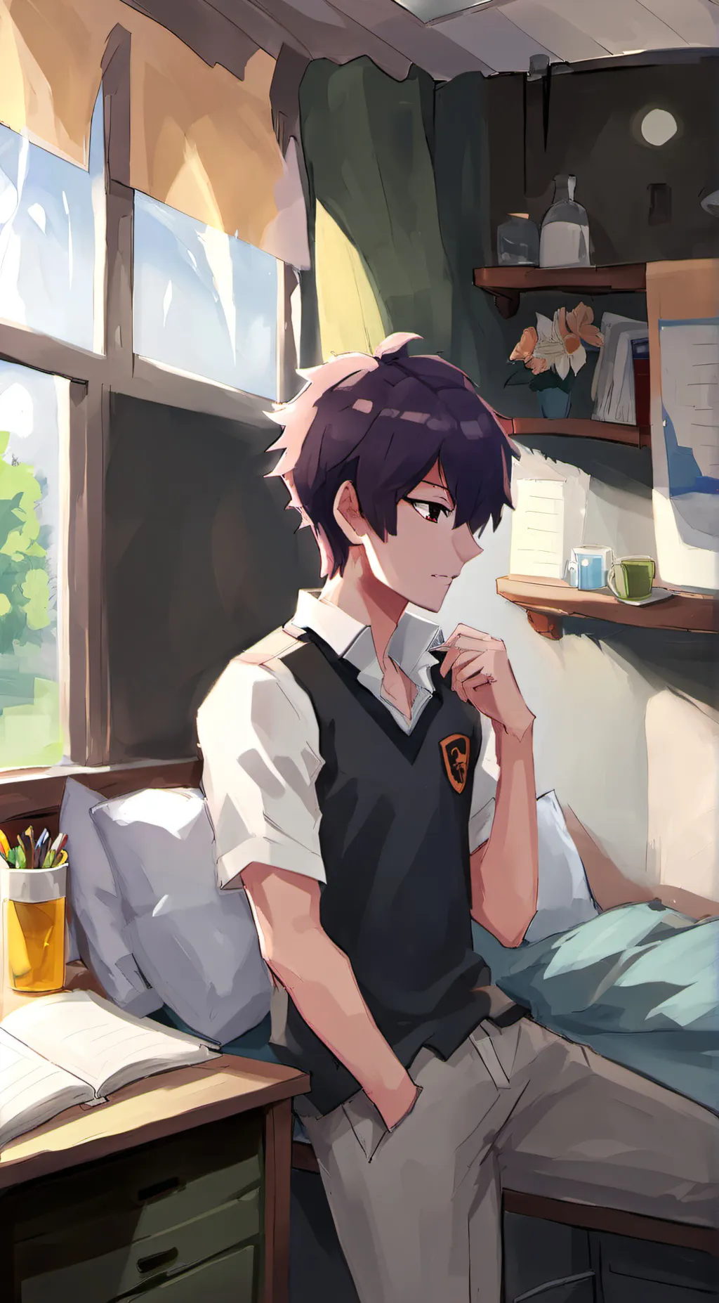 ai character: Noah background