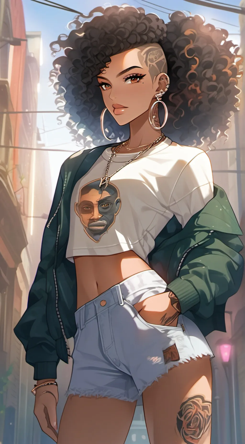 ai character: Kali  background