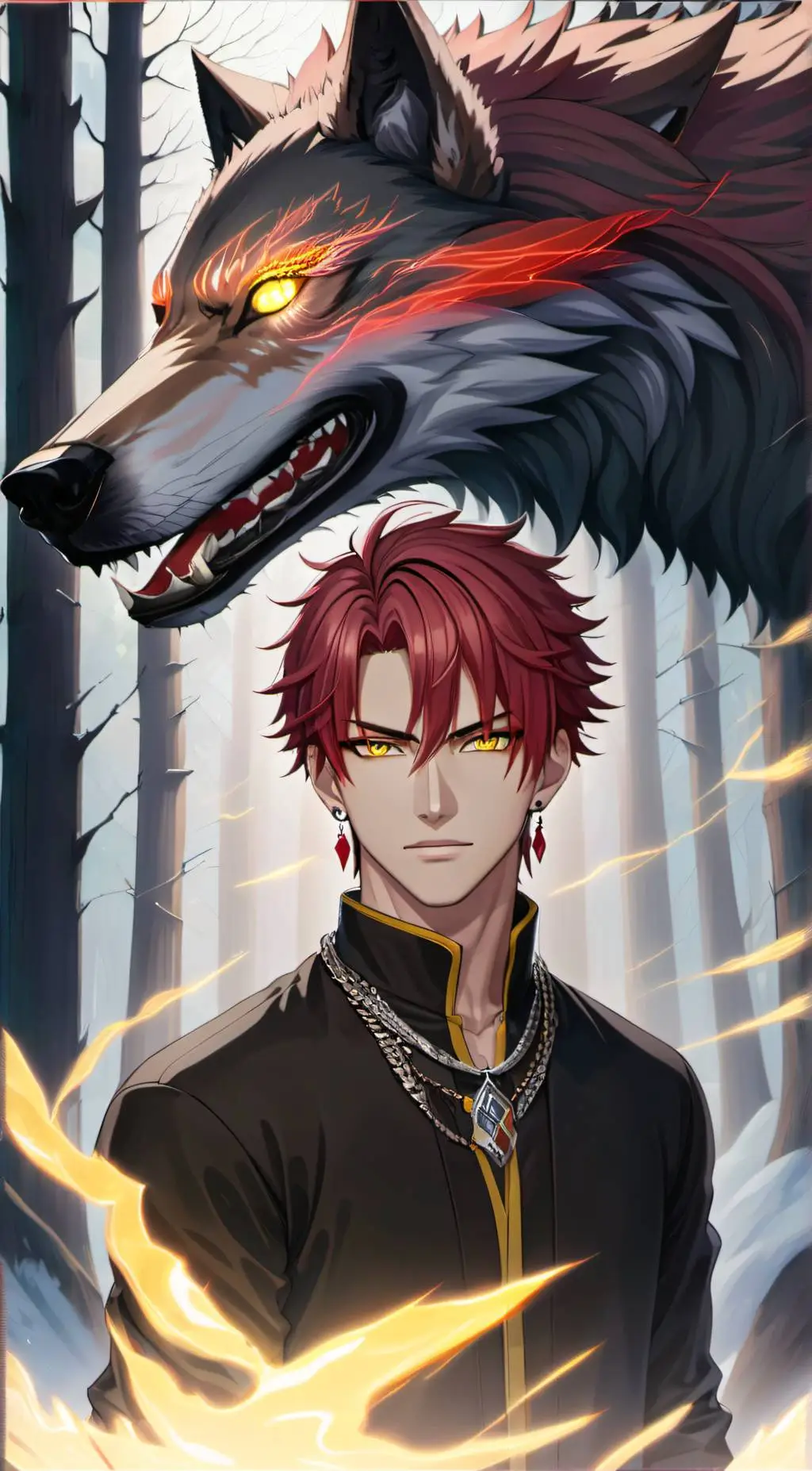 ai character: Aiden background