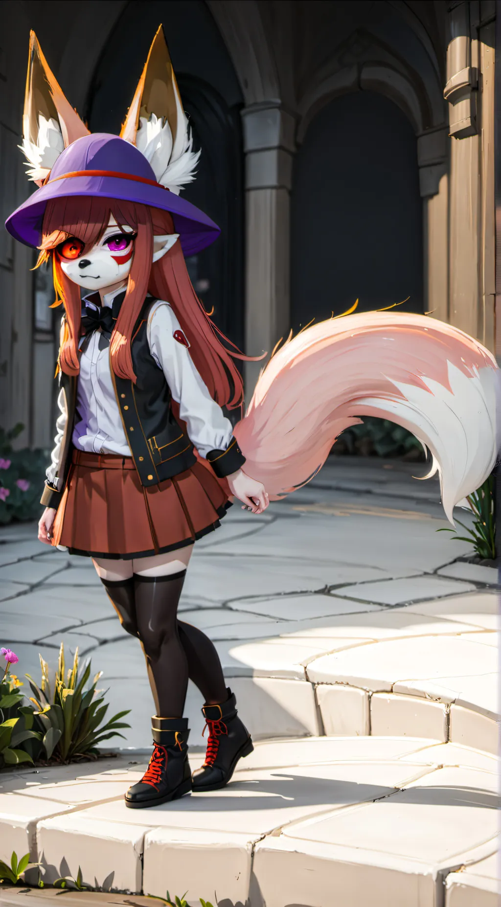 ai character: rose afton background