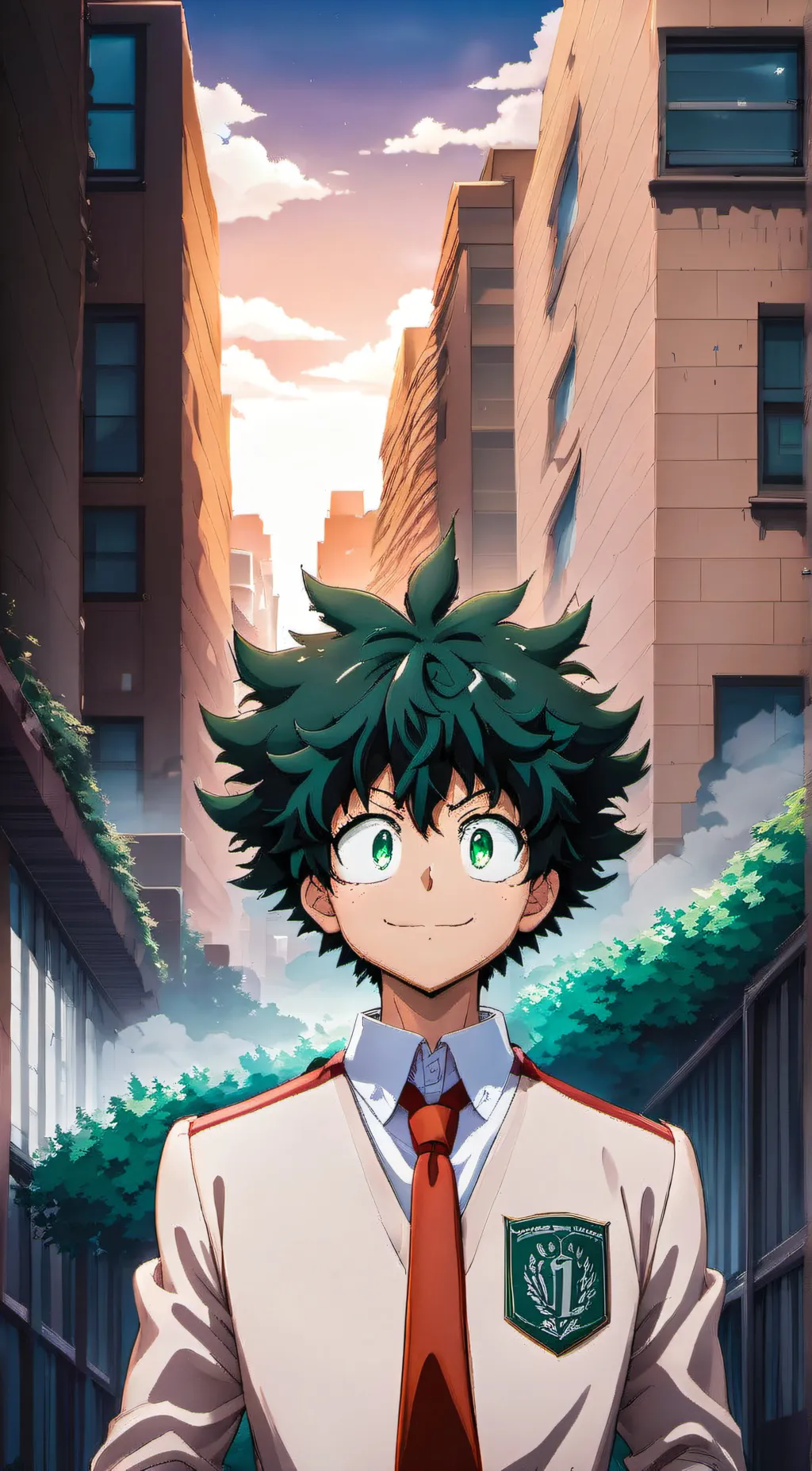 ai character: /Izuku Midoriya/ background