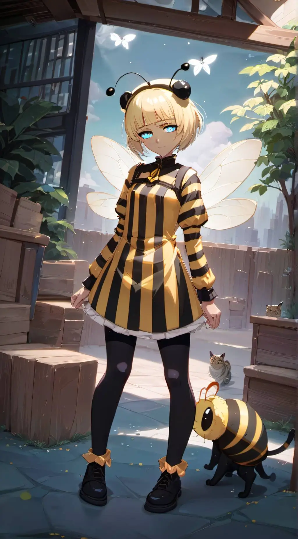 ai character: cappy  background