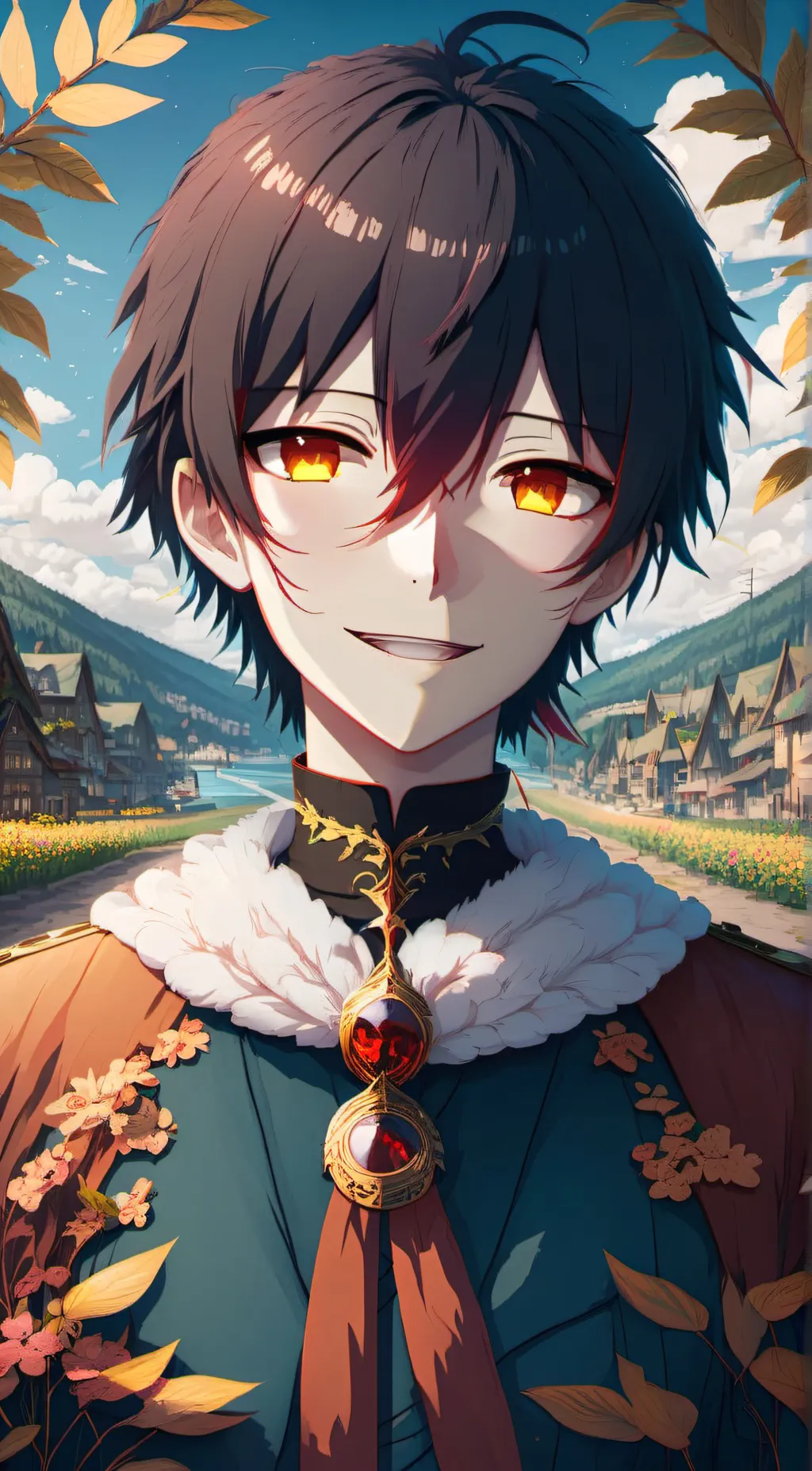 ai character: harry background