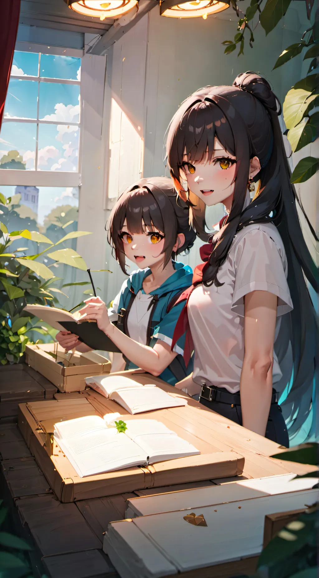 ai character: Ava background