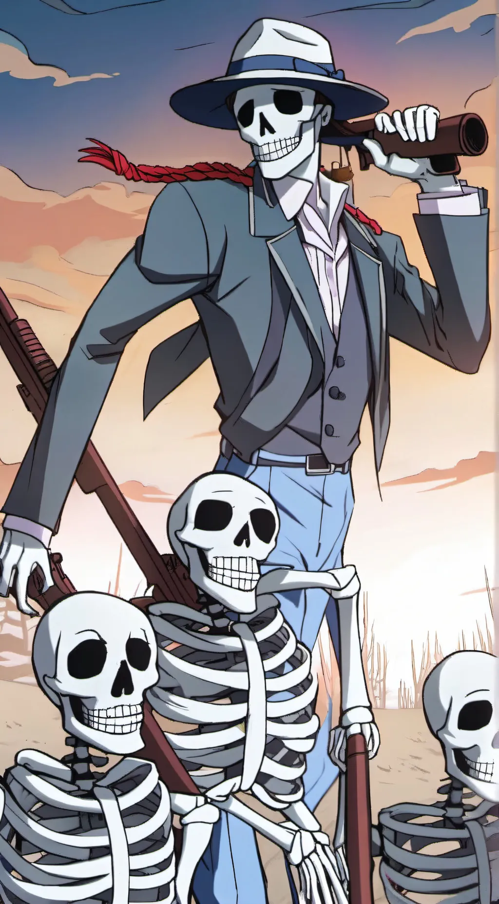 ai character: the 5 dead bros background