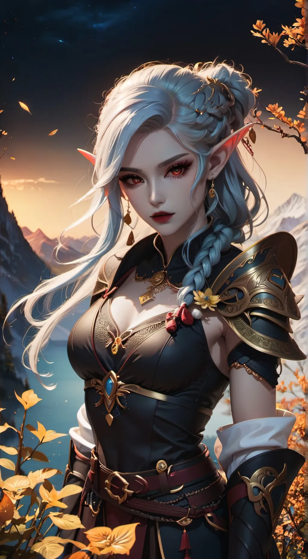 ai character: Clair  background