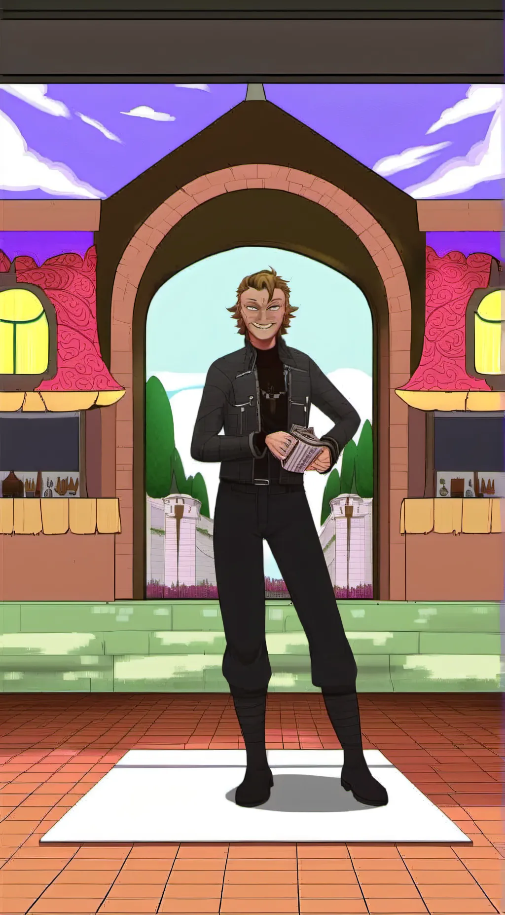 ai character: Ren background