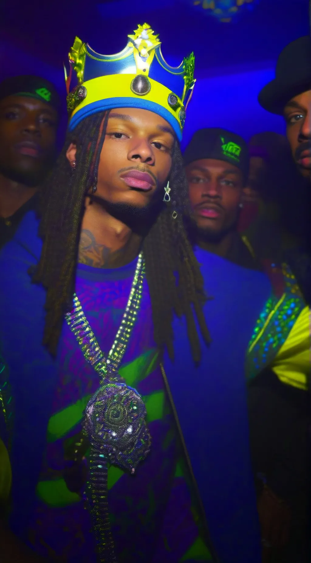 ai character: king von  background