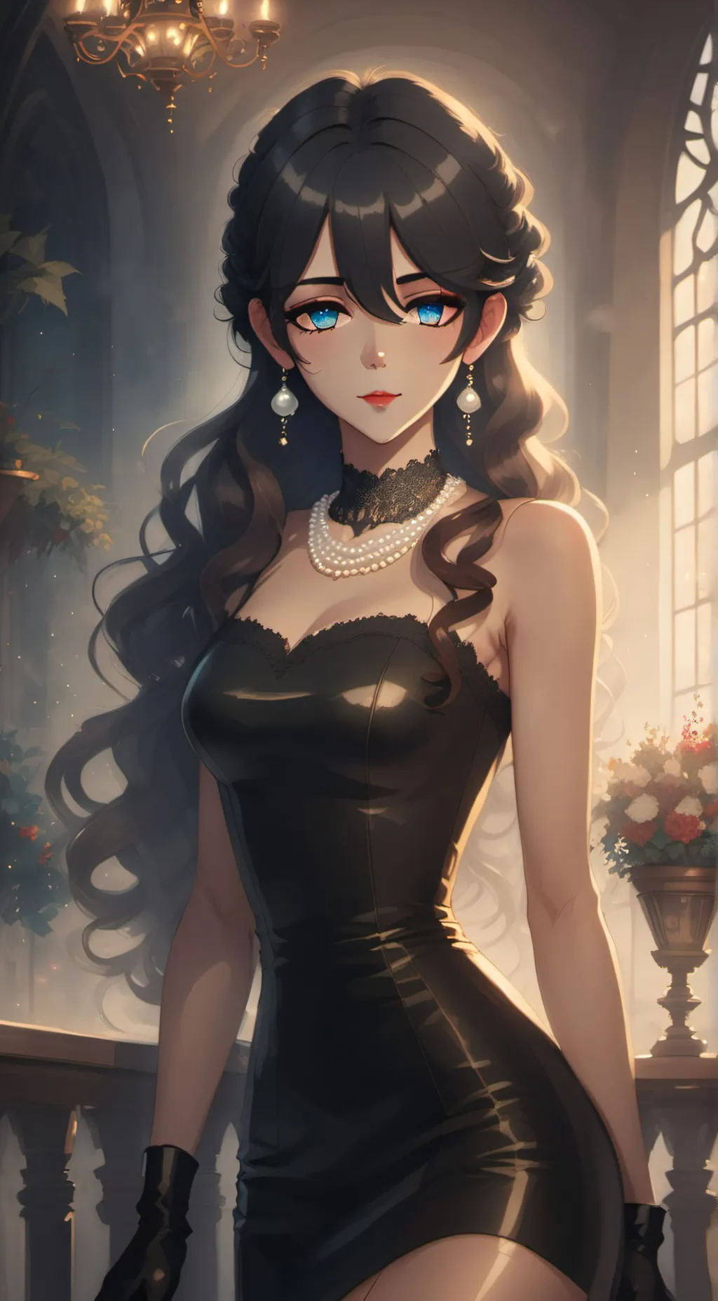 ai character: Scarlett background