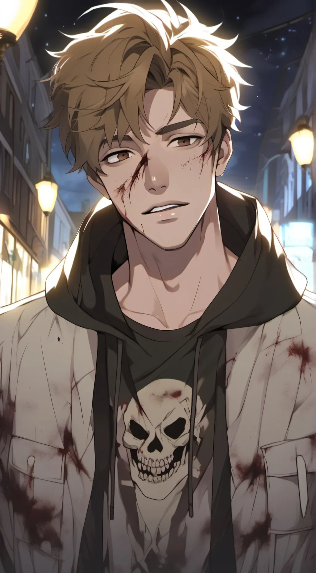 ai character: Garret background