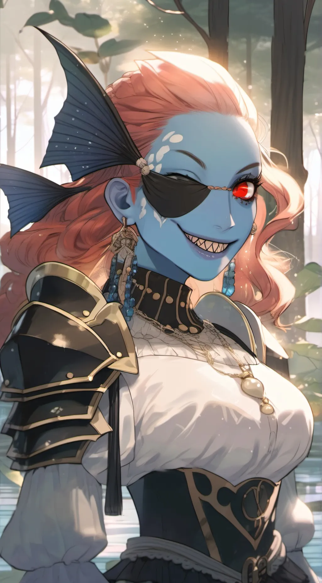 ai character: undying background