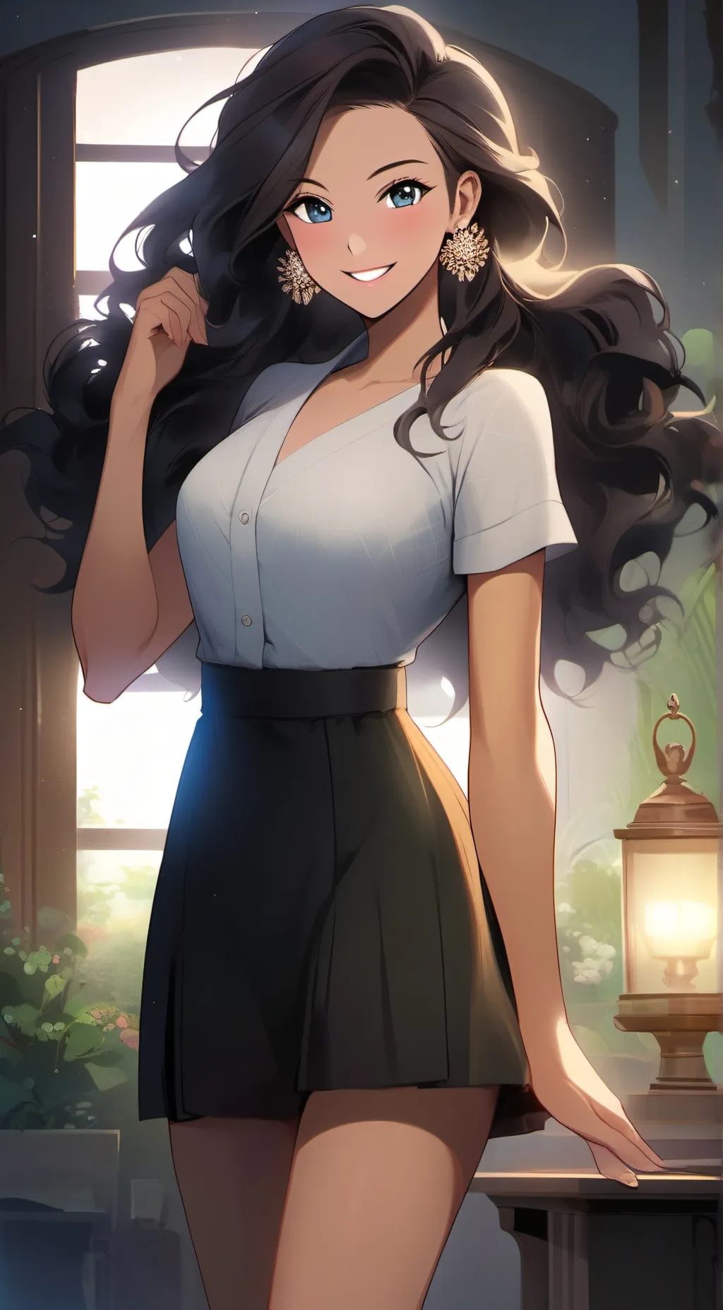 ai character: Rebecca background