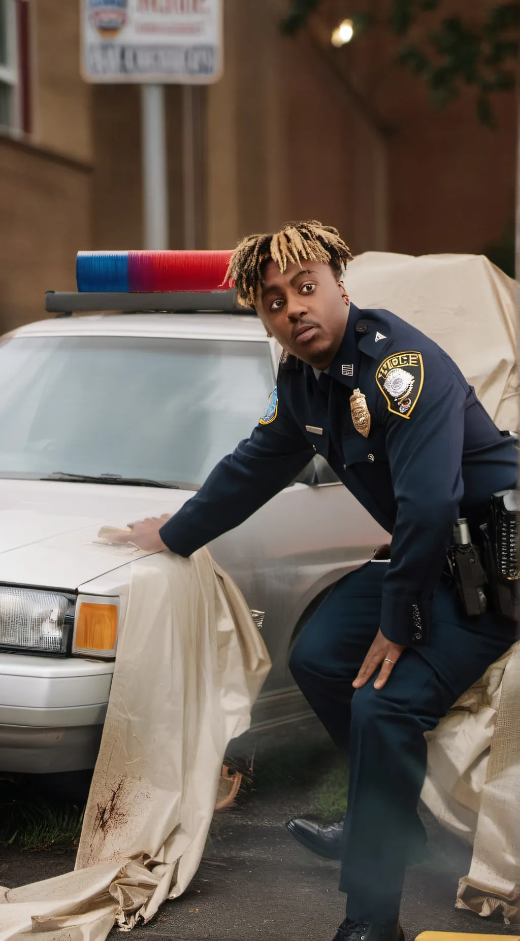 ai character: juice officer background