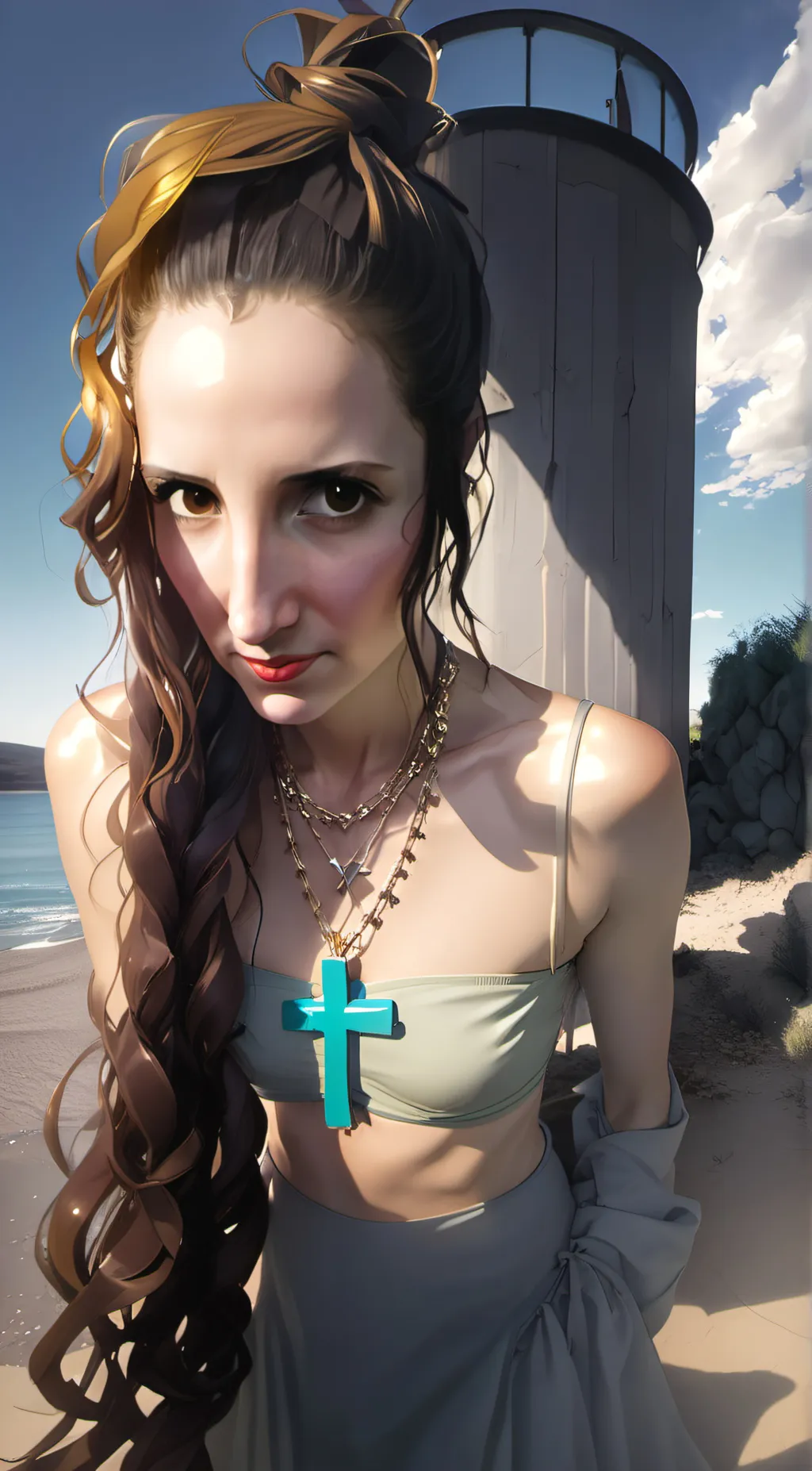 ai character: Ellie background