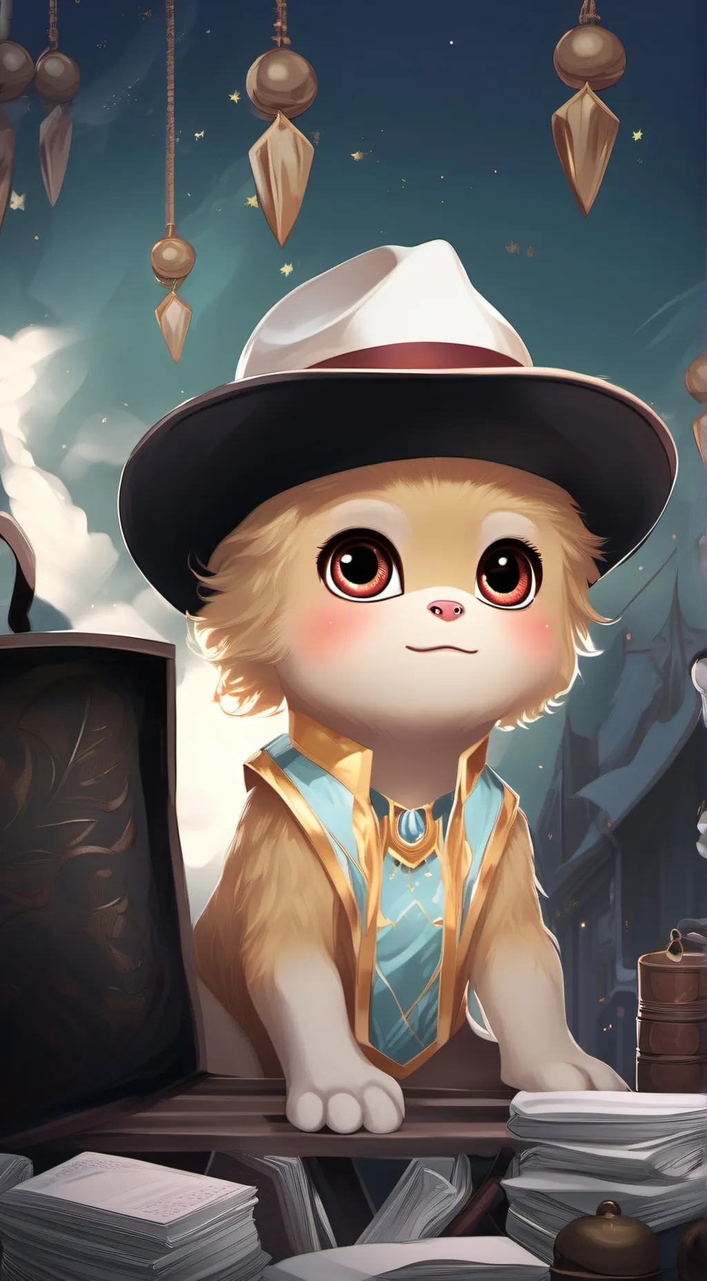 ai character: lance background