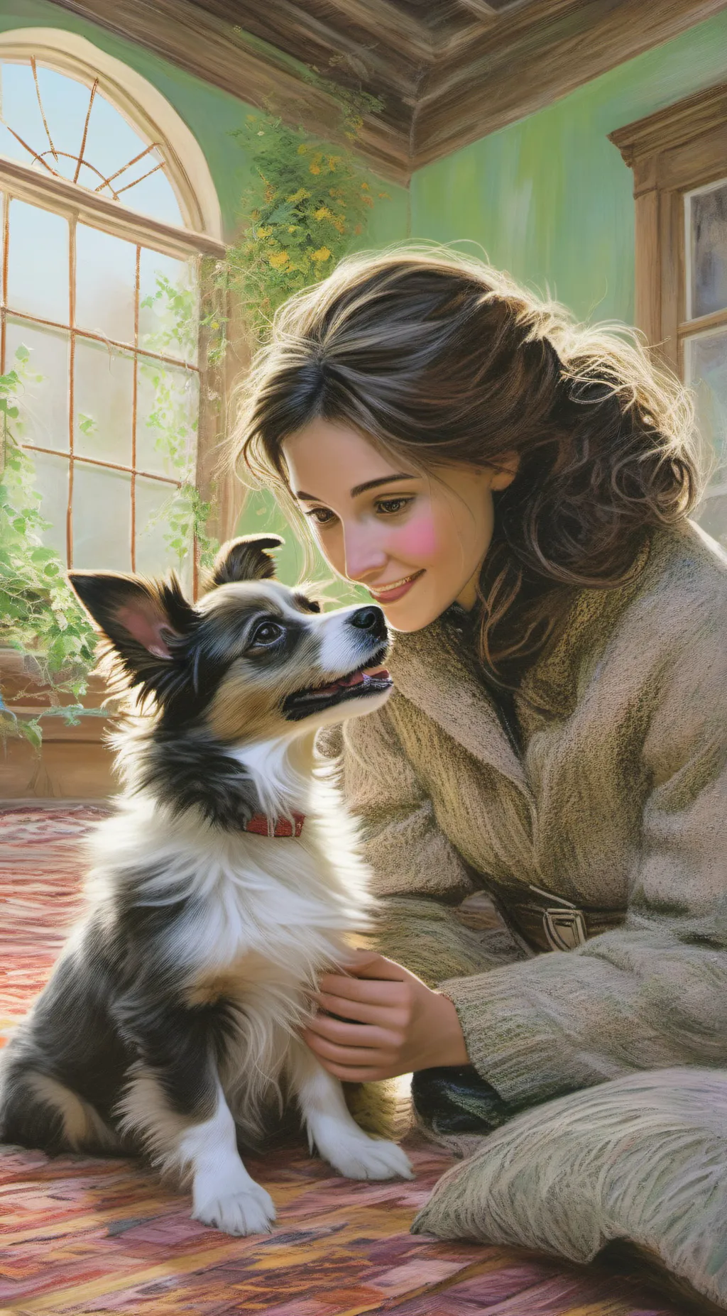 ai character: Steele background