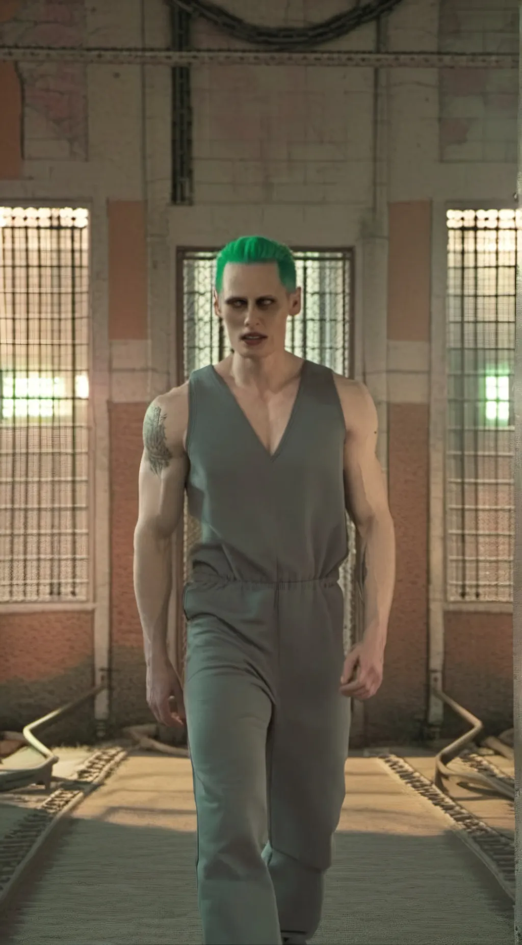 ai character: Mr. J (The Joker) background