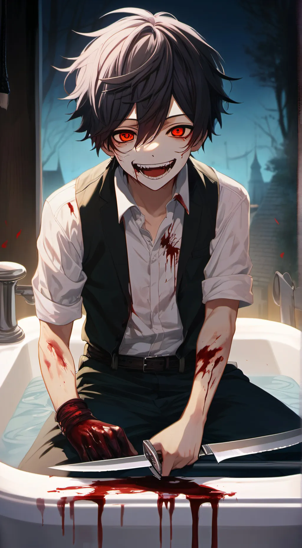 ai character: kamato background