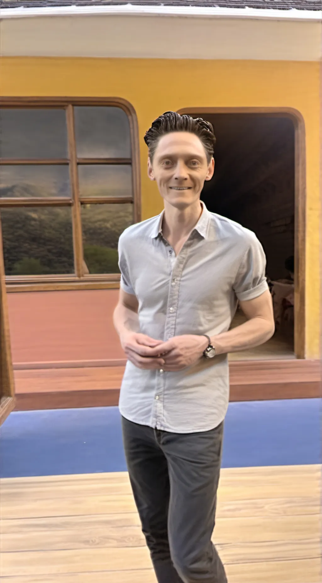 ai character: Micheal Heffy background