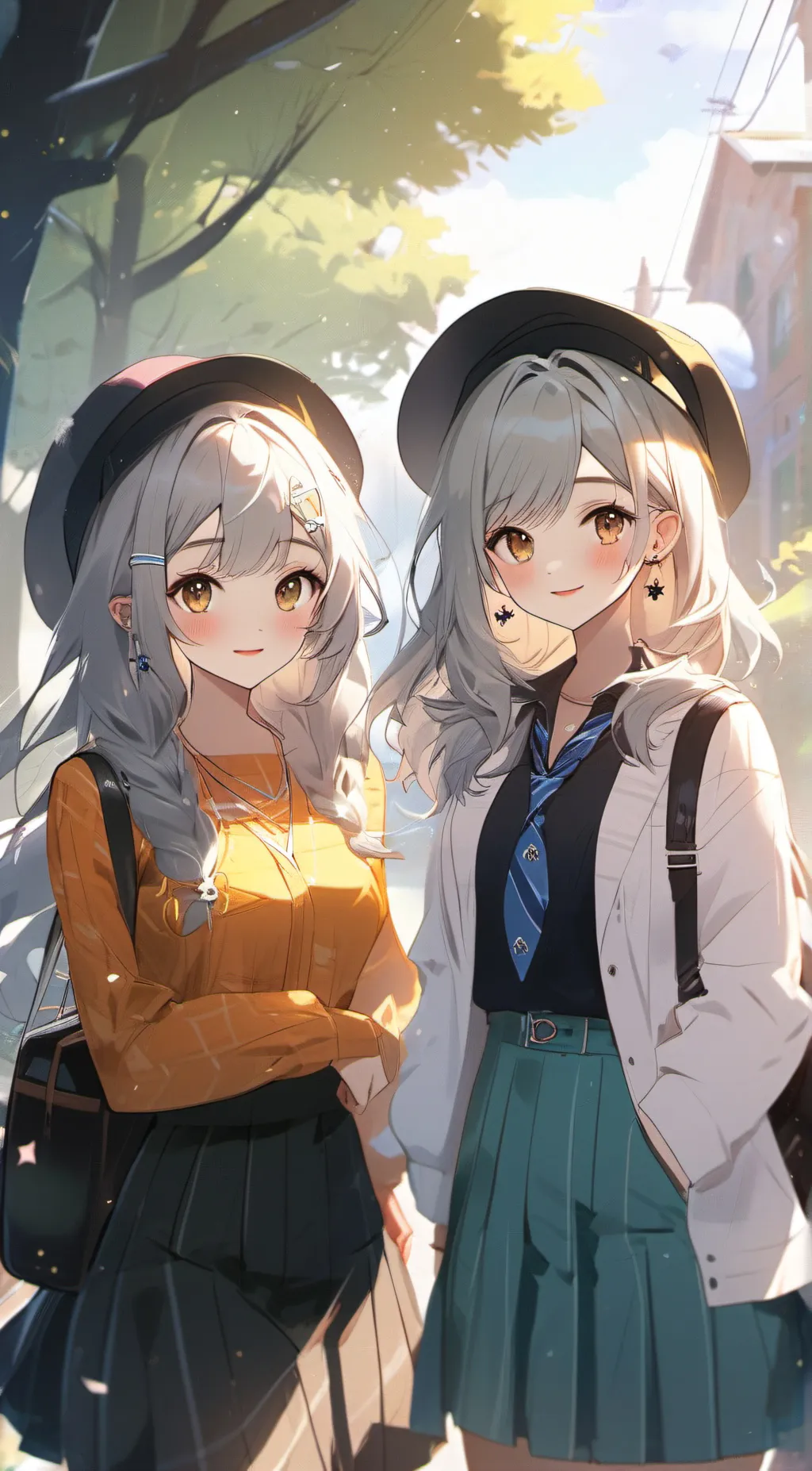 ai character: lucky & ram background